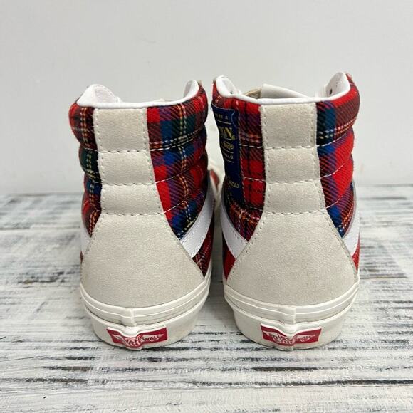 Vans Sk8-Hi Sz 38 DX Anaheim Factory Pendleton Tartan Collaboration Plaid - Picture 7 of 14
